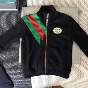 Gucci zip up sweatshirt